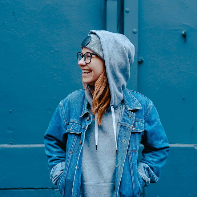 Portrait Aufnahme von Dorothee